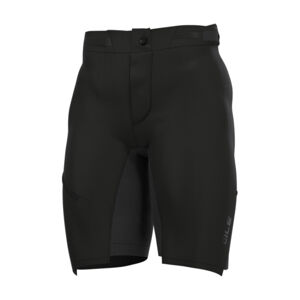 ALÉ Cyklistické nohavice krátke bez trakov - OFF ROAD - GRAVEL OVERLAND - čierna M