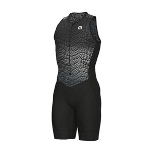 ALÉ Cyklistická kombinéza - DIVE TRIATHLON - čierna XL