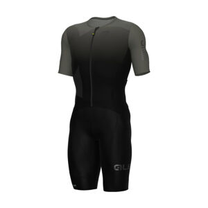 ALÉ Cyklistická kombinéza - BAD R-EV1 - čierna 2XL