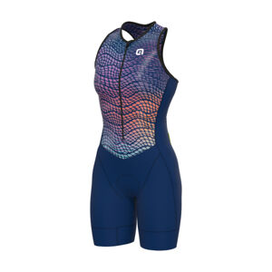 ALÉ Cyklistická kombinéza - DIVE TRIATHLON - modrá M