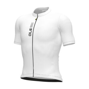ALÉ Cyklistický dres s krátkym rukávom - PRAGMA COLOR BLOCK - biela 4XL