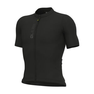 ALÉ Cyklistický dres s krátkym rukávom - PRAGMA COLOR BLOCK - čierna