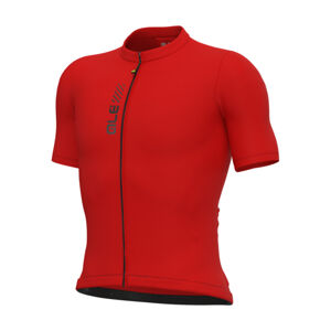 ALÉ Cyklistický dres s krátkym rukávom - PRAGMA COLOR BLOCK - červená XL