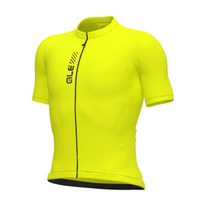 ALÉ Cyklistický dres s krátkym rukávom - PRAGMA COLOR BLOCK - žltá 5XL
