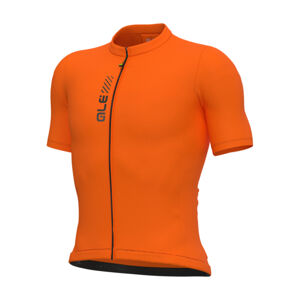 ALÉ Cyklistický dres s krátkym rukávom - PRAGMA COLOR BLOCK - oranžová 4XL