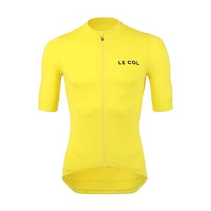 LE COL Cyklistický dres s krátkym rukávom - PRO JERSEY II - žltá M