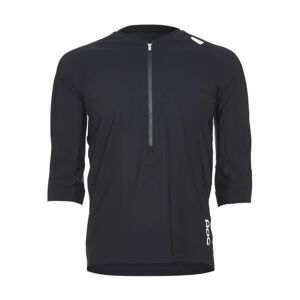 POC Cyklistický dres s krátkym rukávom - RESISTANCE ENDURO 3/4 - čierna L