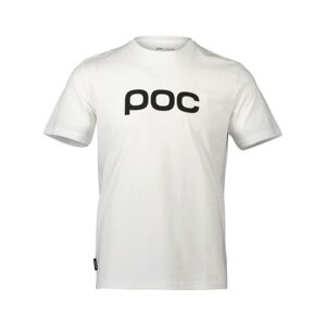 POC Cyklistické tričko s krátkym rukávom - TEE - biela 2XL