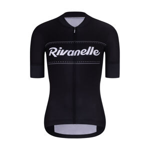 RIVANELLE BY HOLOKOLO Cyklistický dres s krátkym rukávom - GEAR UP - čierna