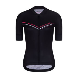 RIVANELLE BY HOLOKOLO Cyklistický dres s krátkym rukávom - LEVEL UP - čierna XS