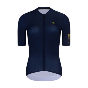 RIVANELLE BY HOLOKOLO Cyklistický dres s krátkym rukávom - VICTORIOUS GOLD LADY - modrá 2XL