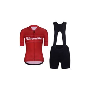 HOLOKOLO Cyklistický krátky dres a krátke nohavice - GEAR UP  - biela/čierna