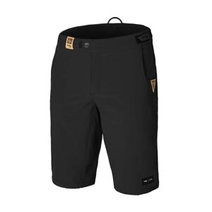 ROCDAY Cyklistické nohavice krátke bez trakov - ROC GRAVEL - čierna 2XL