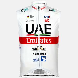 PISSEI Cyklistická vesta - UAE 2023 - biela 3XL