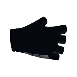 LE COL Cyklistické rukavice krátkoprsté - UNPADDED CYCLING - čierna S