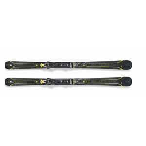 BLIZZARD-Quattro 8.4 Ti 17/18 + XCELL 12 DEMO, black/anthracite/lime Čierna 181 cm