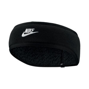 NIKE-MN HEADBAND CLUB FLEECE BK/WH Čierna 54,9/59,6cm