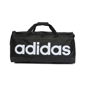 ADIDAS-LINEAR DUFFEL L BLACK/WHITE Čierna 63L