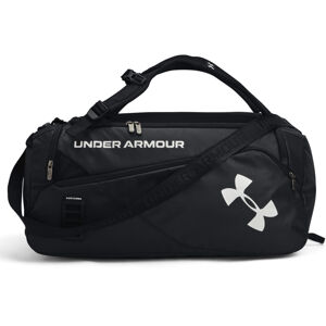 UNDER ARMOUR-UA Contain Duo MD Duffle-BLK Čierna 50L