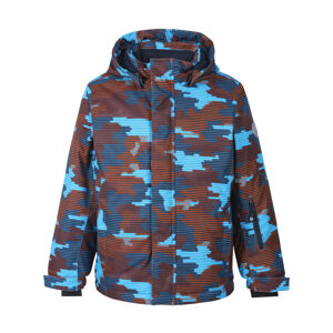 COLOR KIDS-Ski jacket AOP, AF 10.000, blue Modrá 122