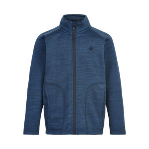 COLOR KIDS-BOYS Fleece jacket, melange,dark blue Modrá 128