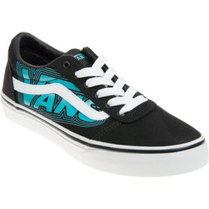 VANS-YT Ward Glow Vans Neon blue/black Čierna