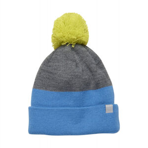 COLOR KIDS-Hat beanie, colorblock, blue Modrá 54cm