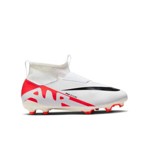 NIKE-Zoom Mercurial Superfly 9 Academy Jr FG crimson/white/black Biela 35,5