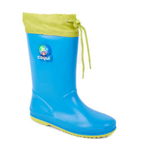 COQUI-Rainy Collar sea blue/citrus flash Modrá 30