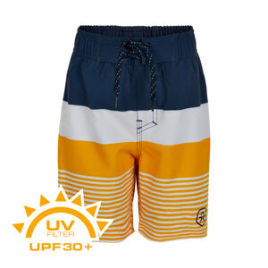 COLOR KIDS-Swim shorts stripes UPF 30+ Saffron Modrá 116