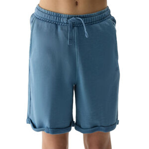 4F JUNIOR-SHORTS CAS-4FJWSS24TSHOM279-32S-DENIM Modrá 134