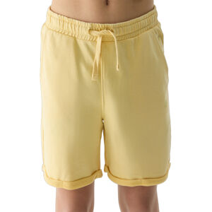 4F JUNIOR-SHORTS CAS-4FJWSS24TSHOM279-73S-LIGHT LEMON Žltá 134