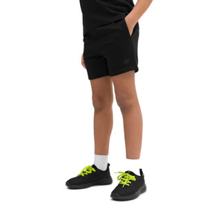 4F-SHORTS CAS  M048-20S-DEEP BLACK Čierna 134