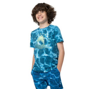 4F JUNIOR-TSHIRT  M283-95A-MULTICOLOUR 5 ALLOVER Mix 134