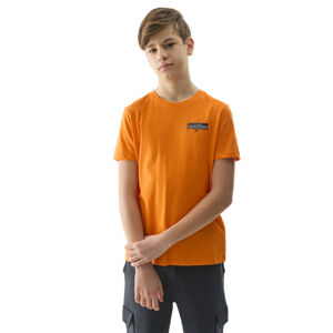 4F JUNIOR-TSHIRT-4FJWSS24TTSHM1131-70S-ORANGE Oranžová 158