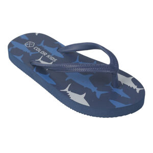 COLOR KIDS-Nemo Flip flop Jeans Blue Modrá 26,5