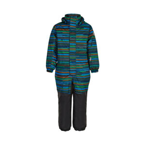 COLOR KIDS-Coverall AOP, AF 10.000-Hawaiian Surf Modrá 122