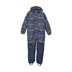 COLOR KIDS-Coverall - AOP, total eclipse 741089.7850 Modrá 116