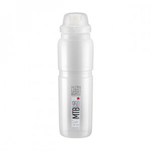 ELITE-FLY MTB transparentná šedé logo 950 ml Biela 0,95L