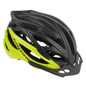 KROSS-HELMET BRIZO BLACK LIME L Šedá 58/61 cm 2019