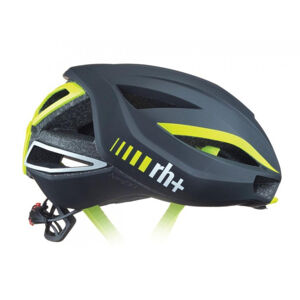 RH+-Lambo, matt black/shiny yellow fluo Mix 54/58 cm