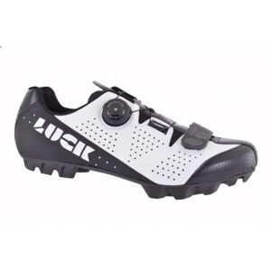 LUCK-PRO mtb cycling shoes White Biela 47