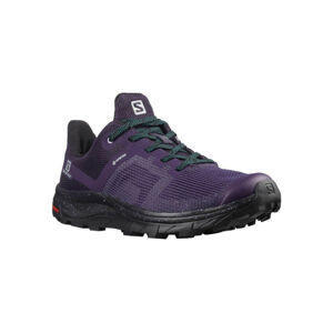 SALOMON-OUTline Prism GTX W grape/black/deep teal Fialová 40