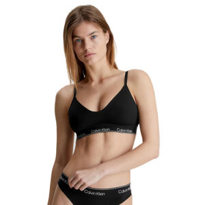 CALVIN KLEIN-UNLINED TRIANGLE-000QF6923E-UB1-Black Čierna S