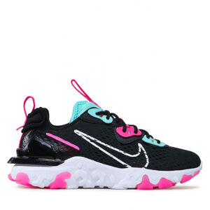 NIKE-Wmns React Vision dk smoke grey/white/pink blast Šedá 38,5