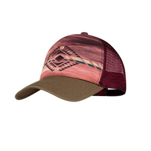 BUFF-TRUCKER CAP SYKORA MAROON Červená 57,5/61,5cm