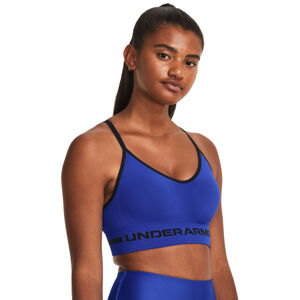 UNDER ARMOUR-UA Seamless Low Long Bra-BLU Modrá S