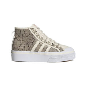 ADIDAS ORIGINALS-Nizza Platform Mid wonder white/wonder white/core black Béžová 36 2/3