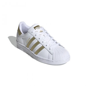 ADIDAS ORIGINALS-Superstar cloud white/gold metallic/cloud white Biela 42