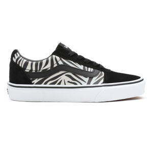 VANS-WM Ward MTLC ZBR black/white Čierna 36,5